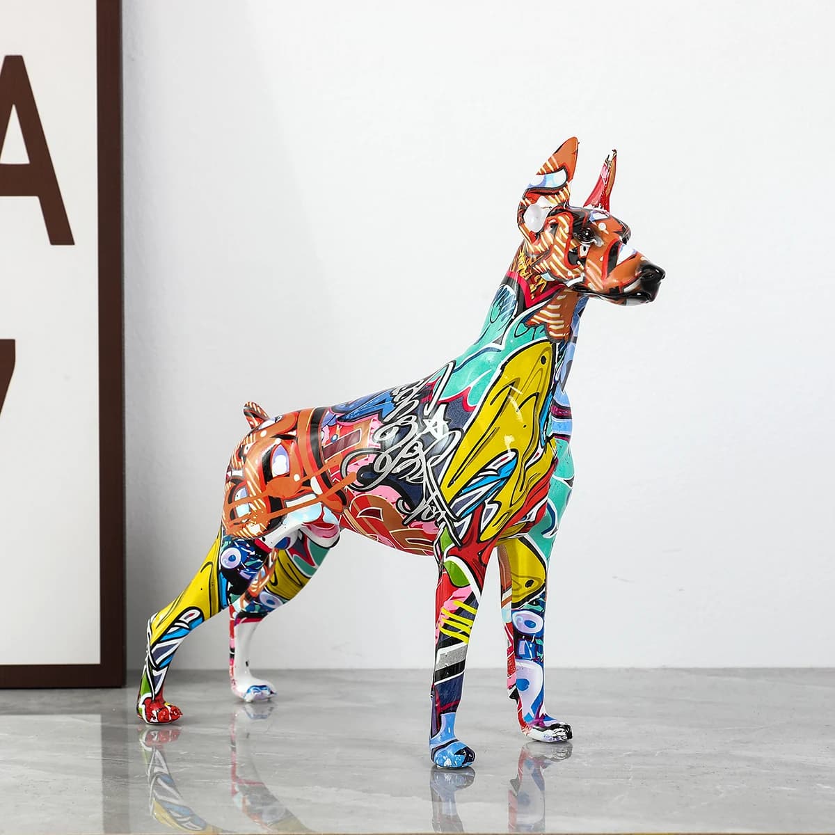 statuette chien